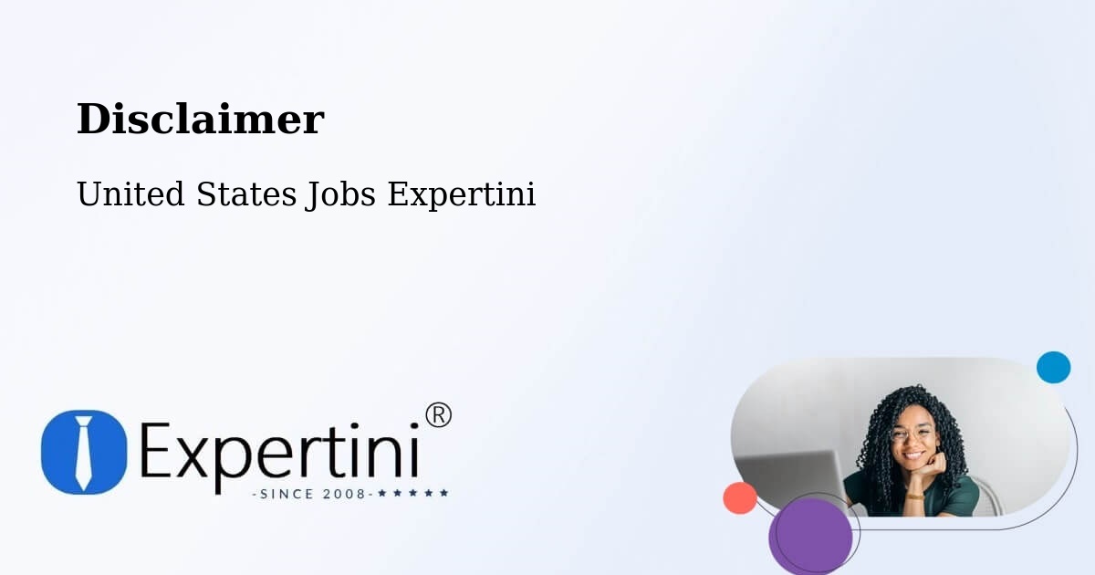 Disclaimer – Tifton - United States Jobs Expertini
