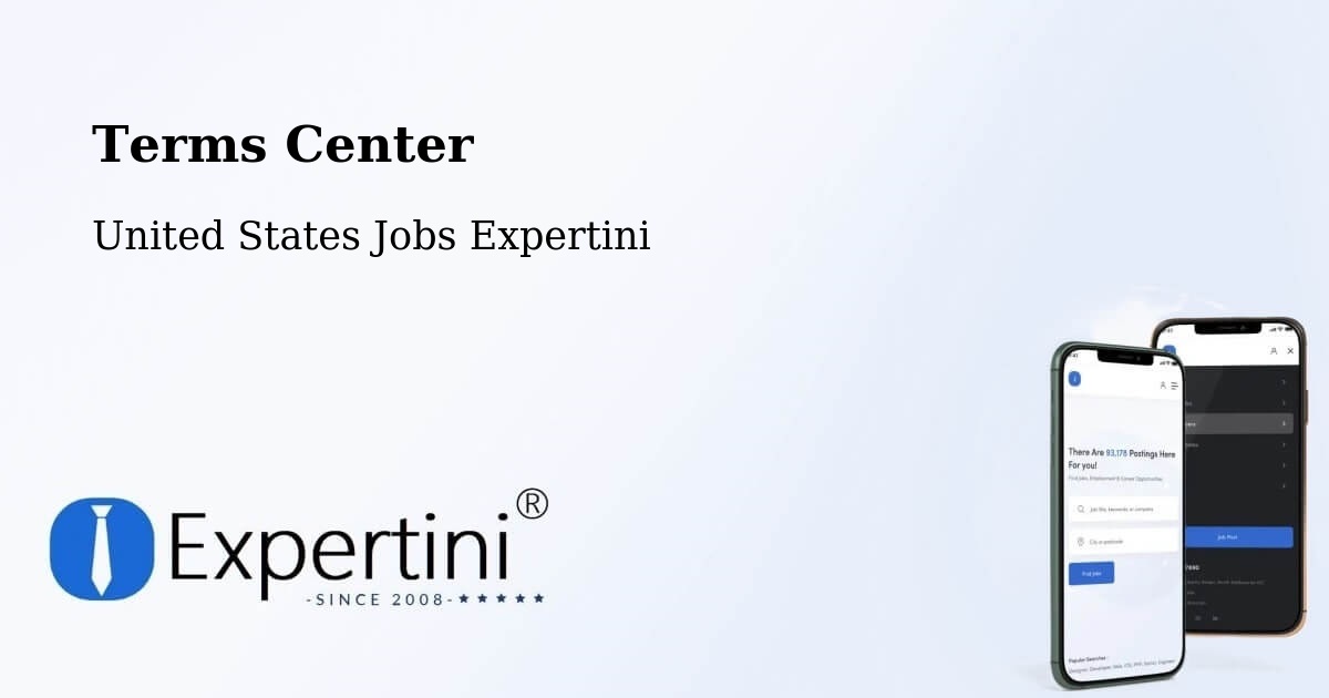 Terms of Service – Tifton - United States Jobs Expertini